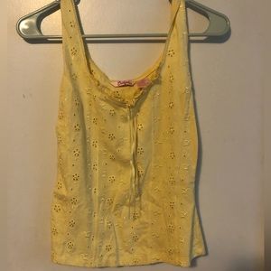 Yellow tank top